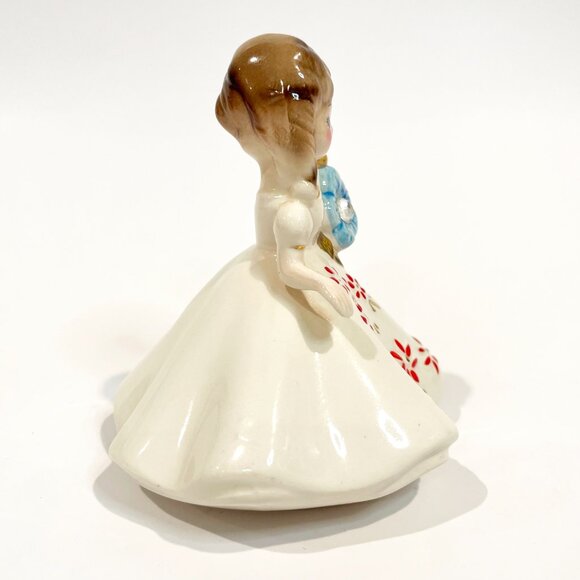 Josef Originals December Zircon Figurine Birthstone Birthday Girl Vintage - Picture 4 of 6
